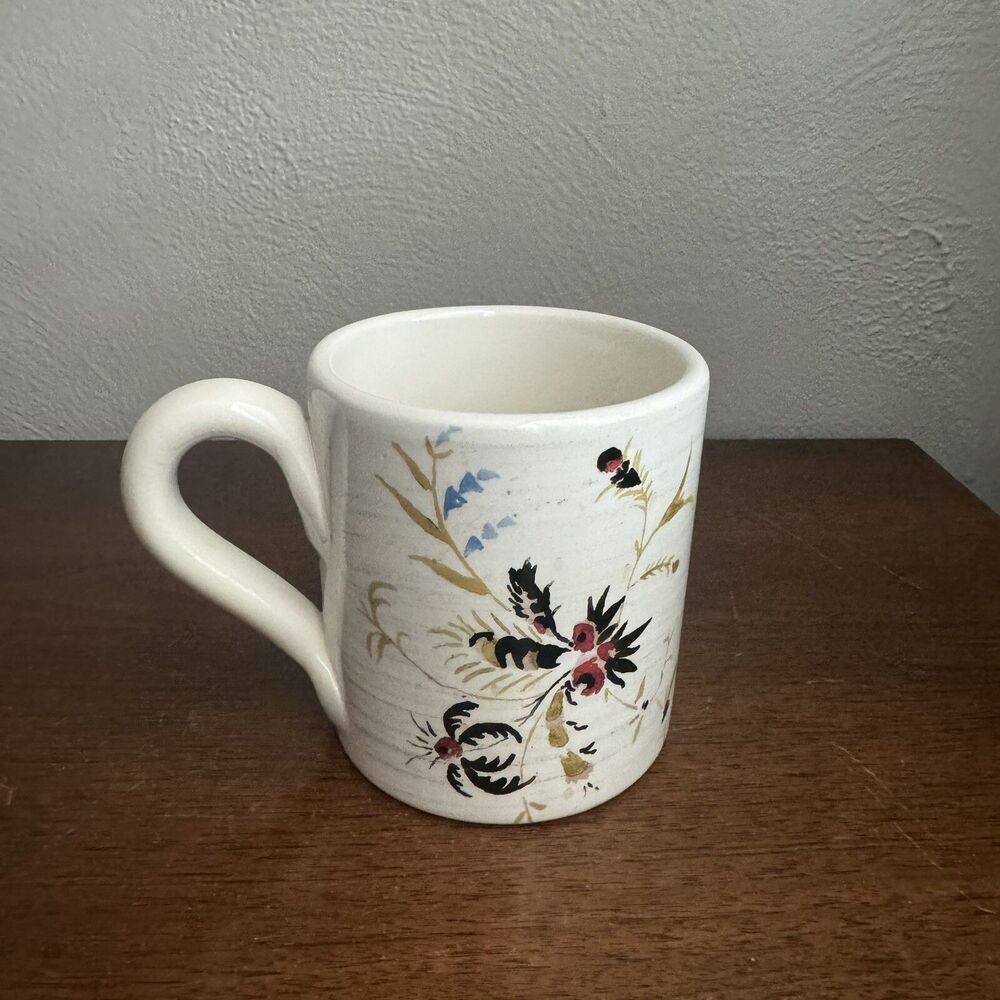 WIlliams-Sonoma Rooster Mugs 2008 Marc Lacaze Made in Italy